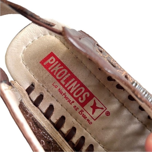 PIKOLINOS Leather Sling Back Low Heels Women’s Size 5.5-6 EUC - Picture 3 of 7